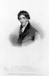 Thomas Coutts、Esq。 A.チザムによって描かれ、RW Sievierによって刻まれた、1822年